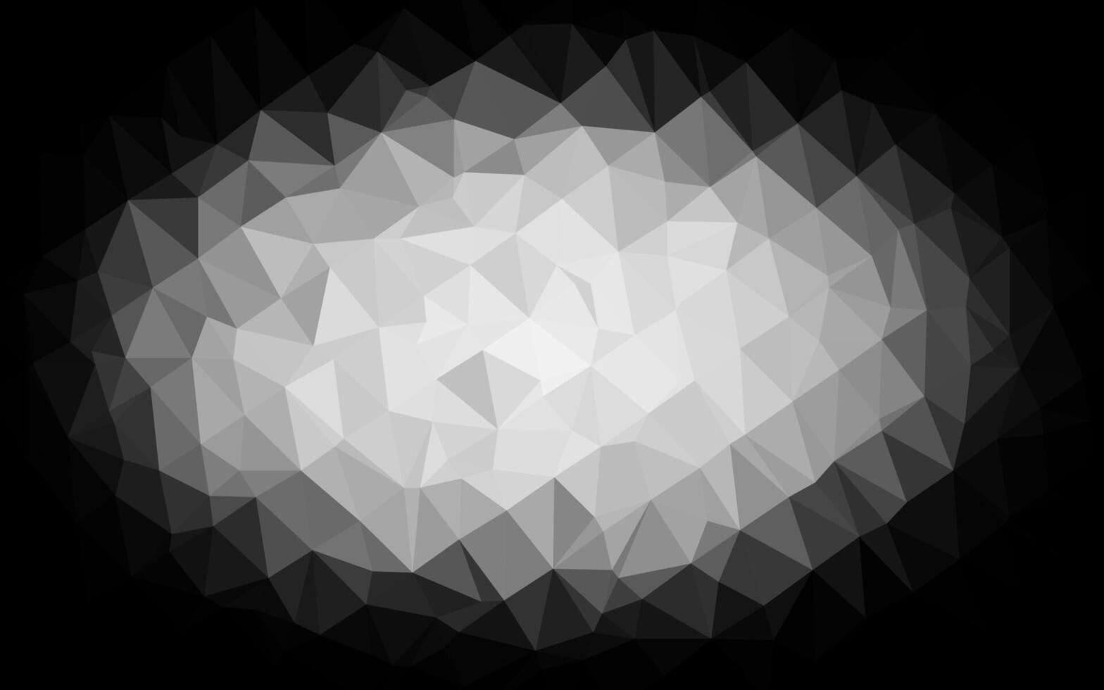 Licht Silber, grau verschwommen Dreieck Textur. vektor