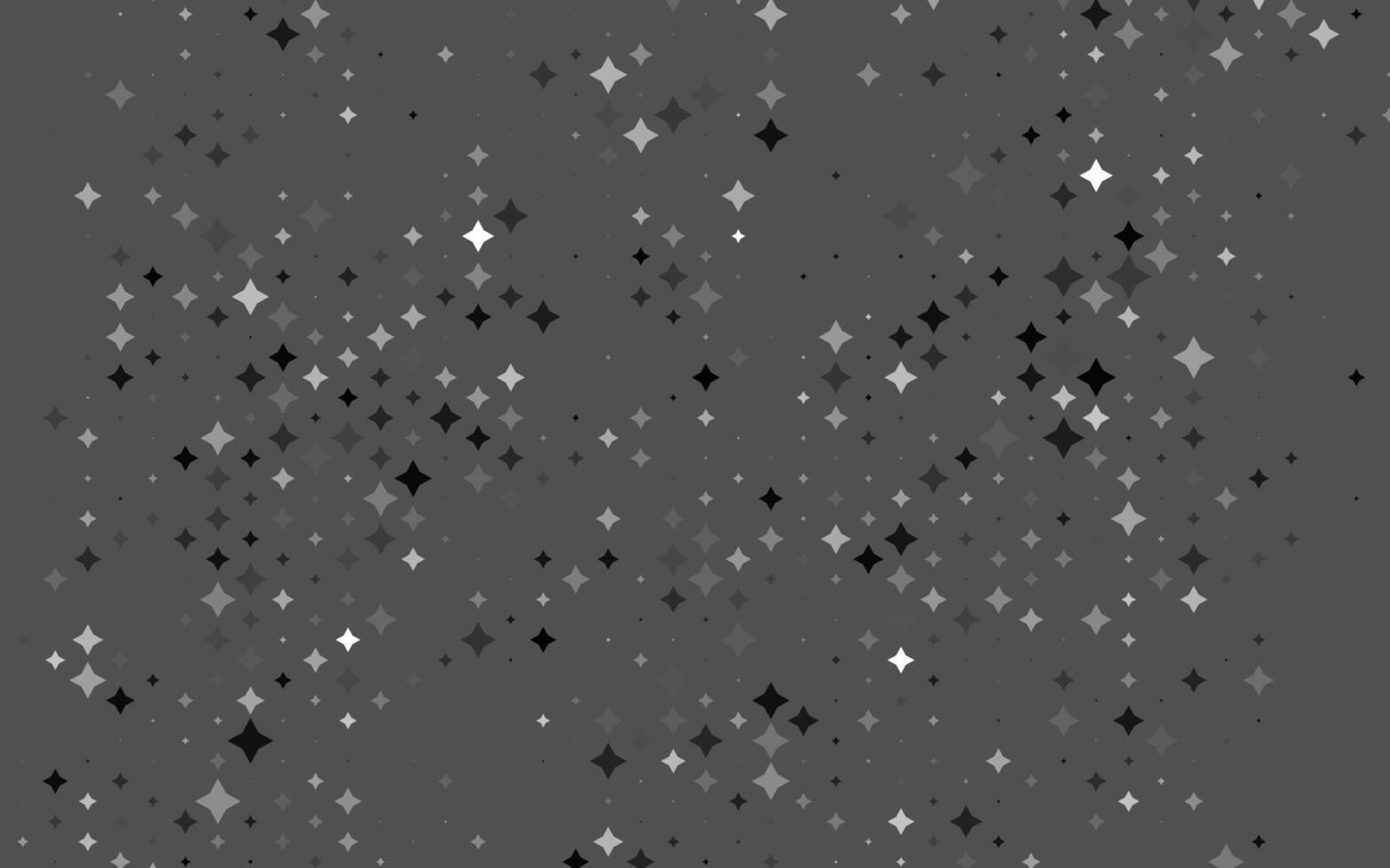 ljus silver, grå omslag med små och stor stjärnor. vektor