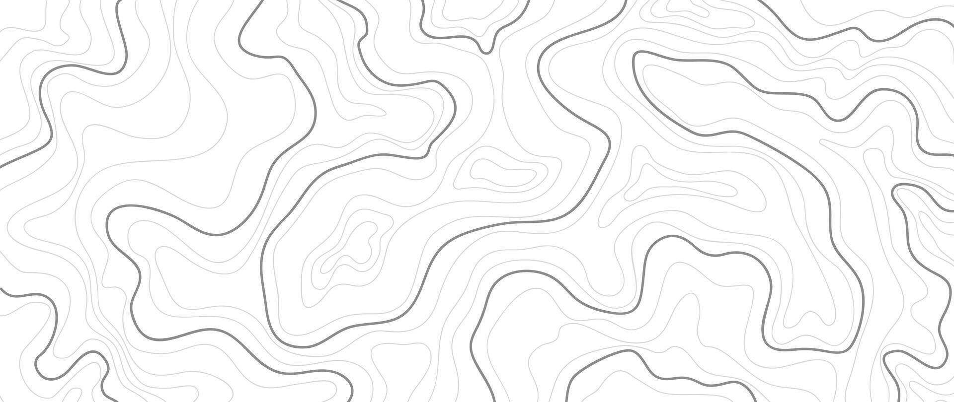 topografisch Karte Muster Hintergrund . abstrakt Berg Terrain Karte Hintergrund mit abstrakt gestalten Linie Textur. Design Illustration zum Mauer Kunst, Stoff, Verpackung, Netz, Banner, Hintergrund. vektor