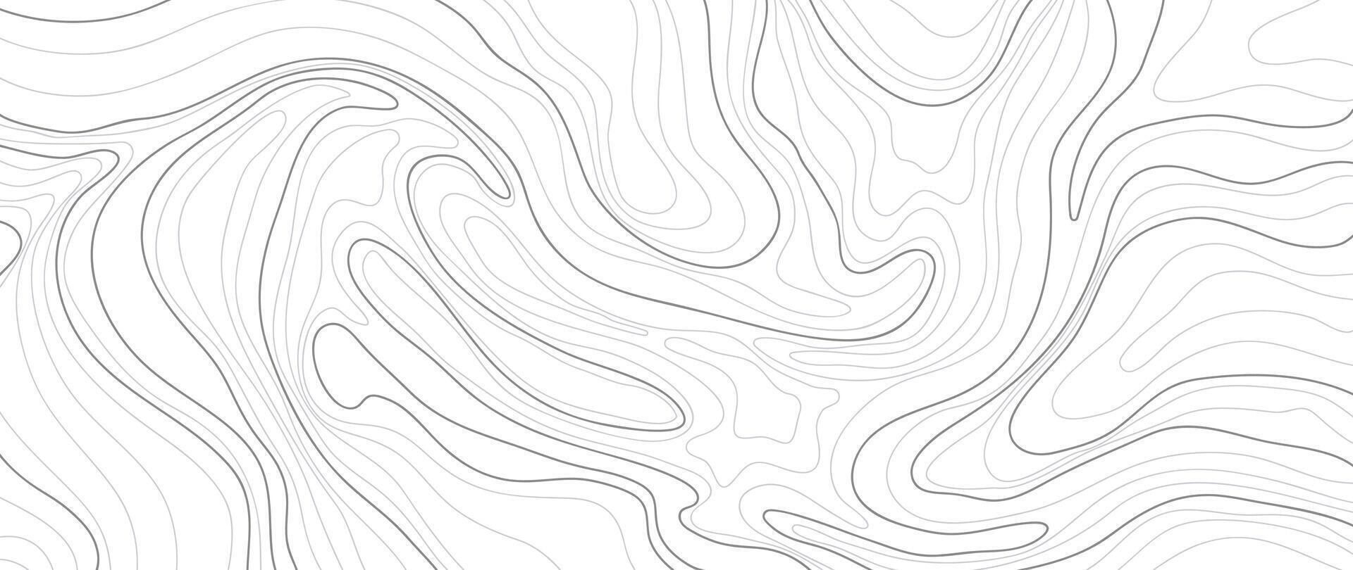 topografisch Karte Muster Hintergrund . abstrakt Berg Terrain Karte Hintergrund mit abstrakt gestalten Linie Textur. Design Illustration zum Mauer Kunst, Stoff, Verpackung, Netz, Banner, Hintergrund. vektor
