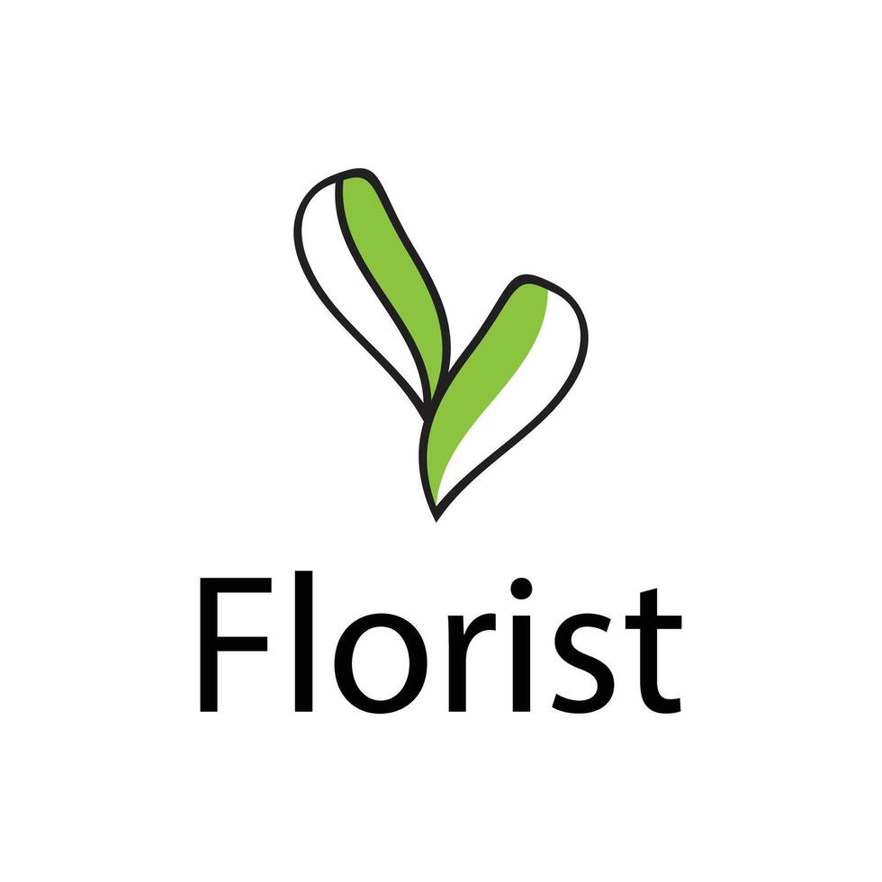 Schönheit Florist botanisch Blume Design vektor