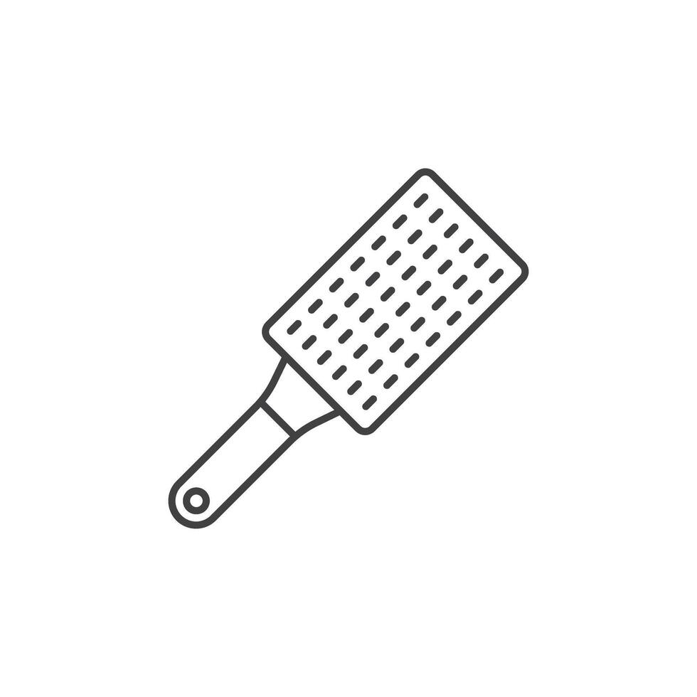 rivjärn ikon i platt stil. kokkonst illustration på isolerat bakgrund. kök redskap tecken företag begrepp. vektor