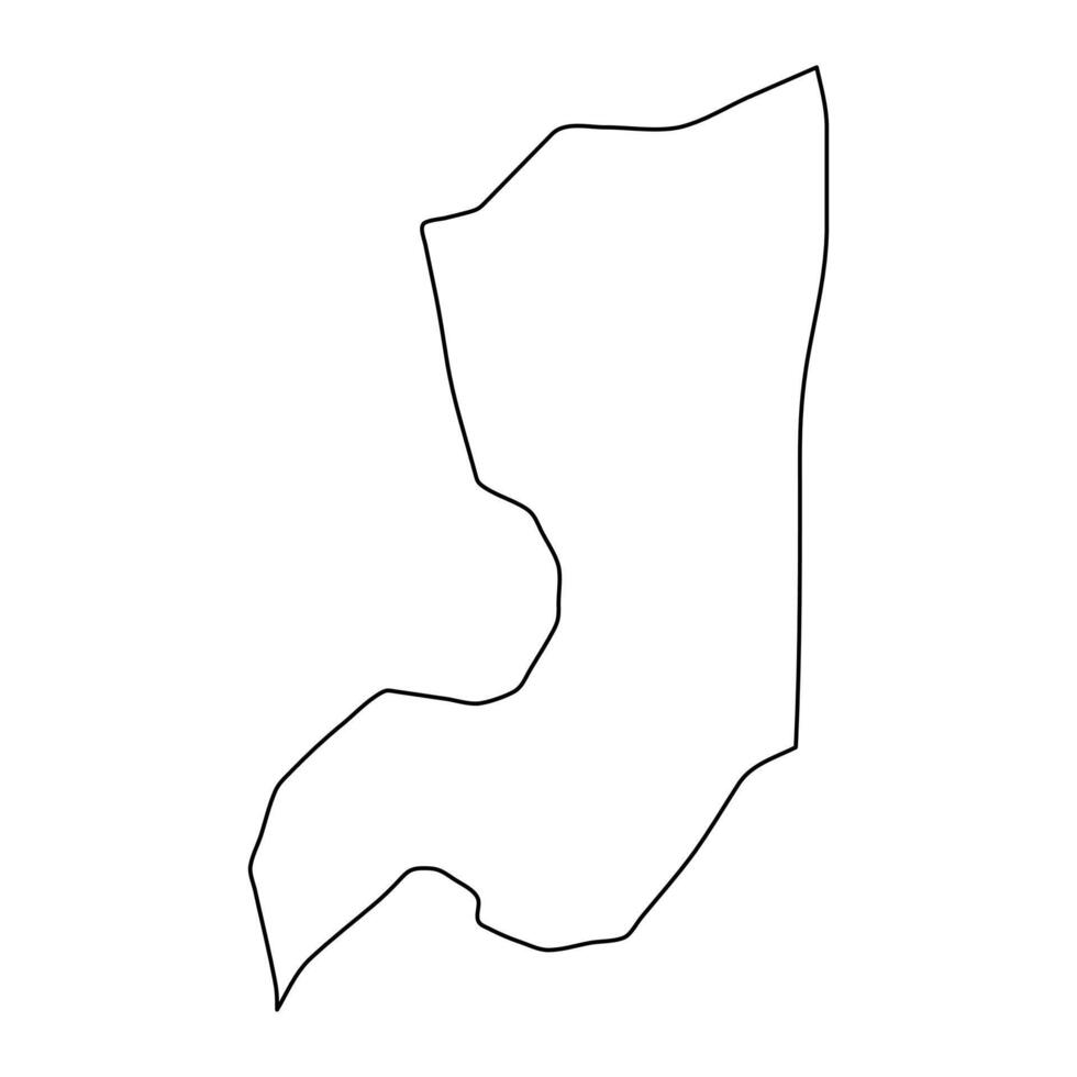Abonnieren Gemeinde Karte, administrative Aufteilung von Dänemark. Illustration. vektor