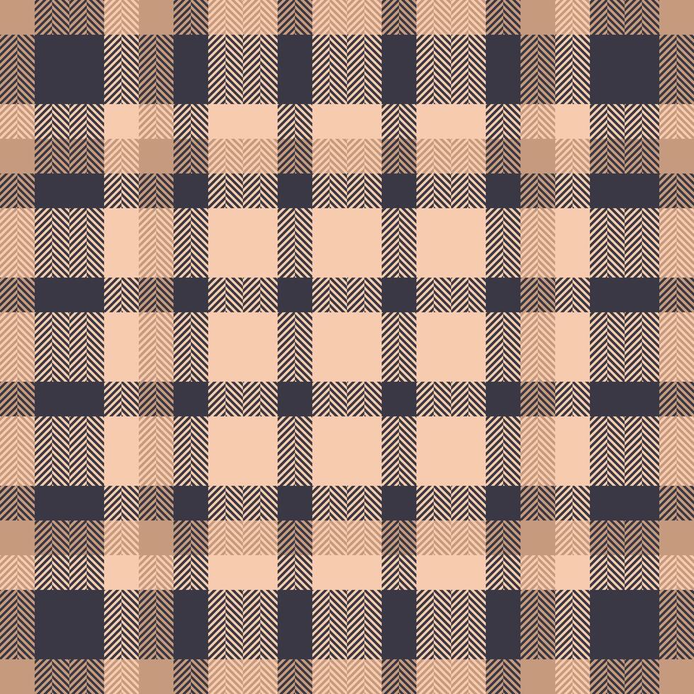 Hintergrund Textur Stoff von prüfen Plaid Muster mit ein Textil- Tartan nahtlos. vektor