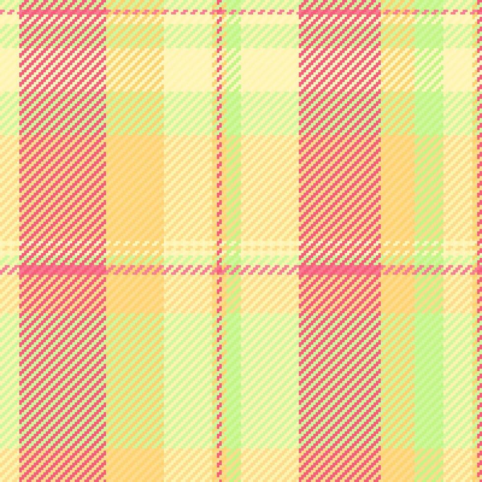 Tartan Plaid Stoff von Textil- Muster prüfen mit ein Textur Hintergrund nahtlos. vektor