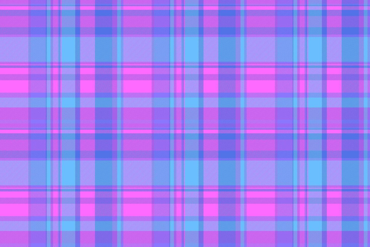 Muster Plaid von nahtlos Textur prüfen mit ein Hintergrund Textil- Tartan Stoff. vektor