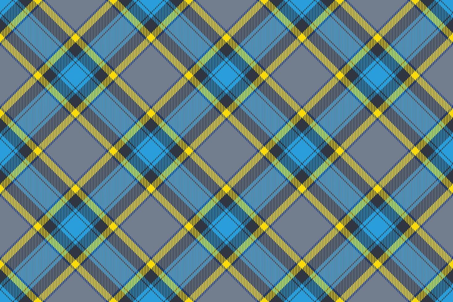 Plaid Muster von prüfen Stoff Tartan mit ein Textur Hintergrund nahtlos Textil. vektor