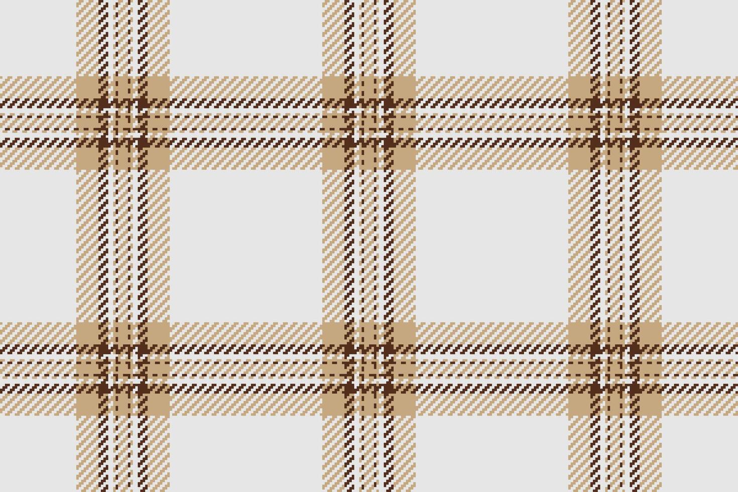 prüfen Textil- nahtlos von Muster Stoff Hintergrund mit ein Plaid Textur Schottenstoff. vektor