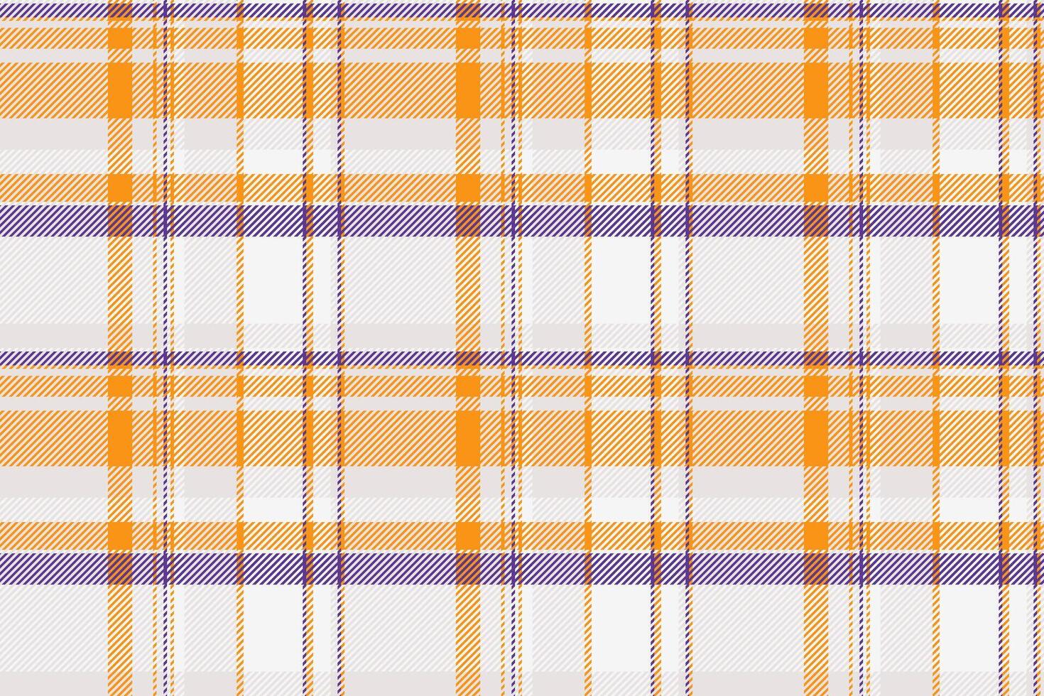 Hintergrund nahtlos Tartan von Stoff prüfen mit ein Textil- Plaid Muster Textur. vektor