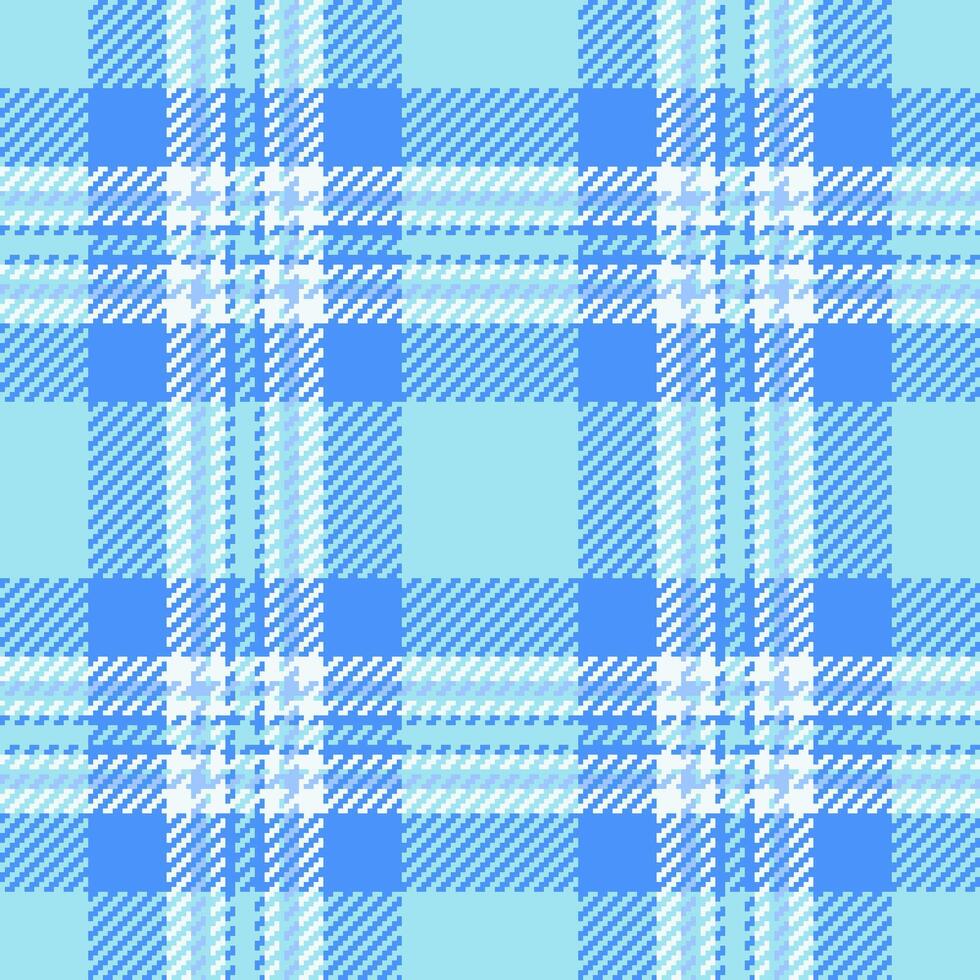 nahtlos prüfen von Stoff Muster Tartan mit ein Hintergrund Plaid Textil- Textur. vektor