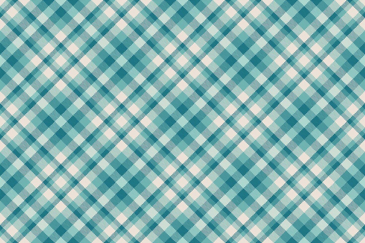 Tartan Muster Stoff von Plaid Textur prüfen mit ein nahtlos Textil- Hintergrund. vektor