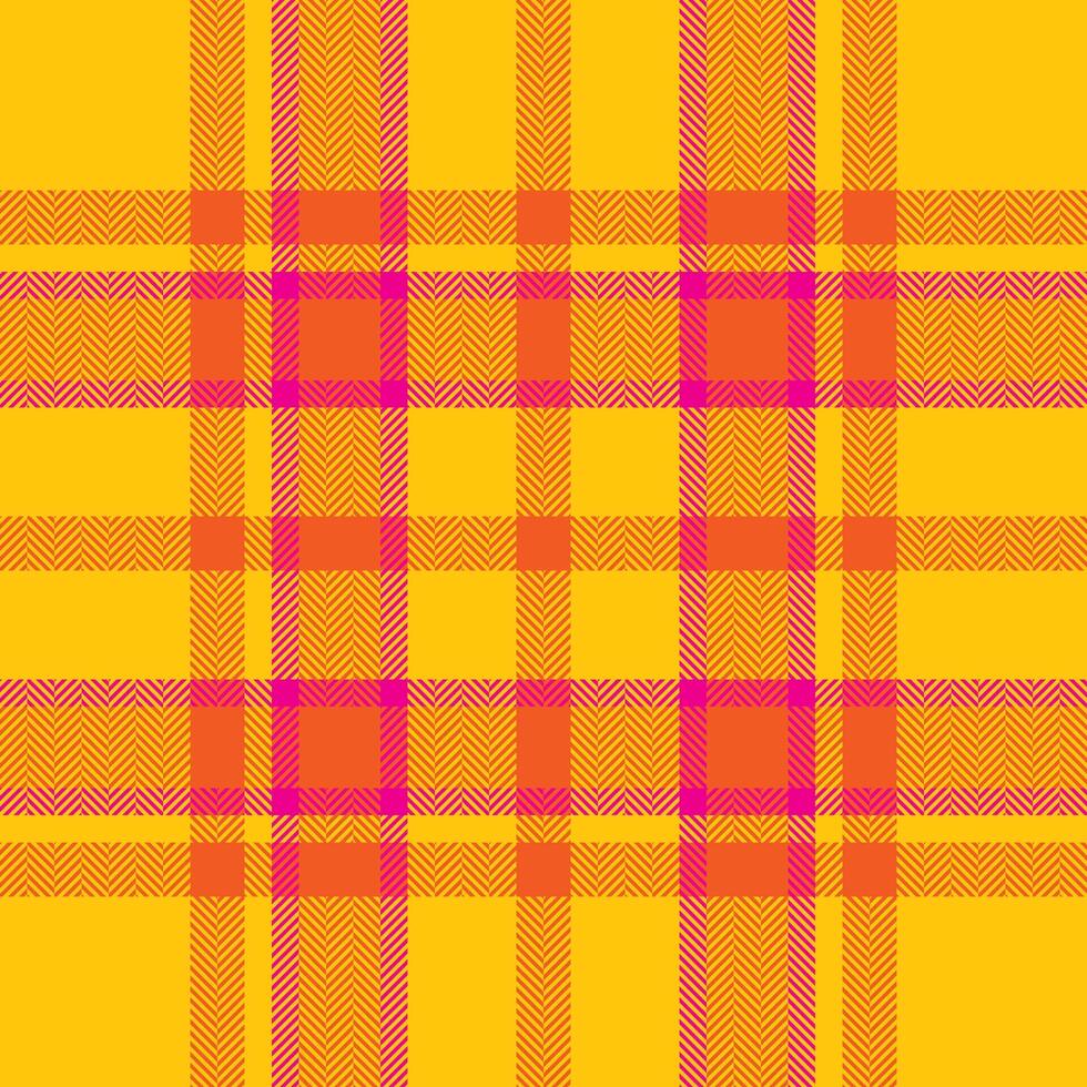 pläd kolla upp mönster. sömlös tyg textur. tartan textil- skriva ut. vektor