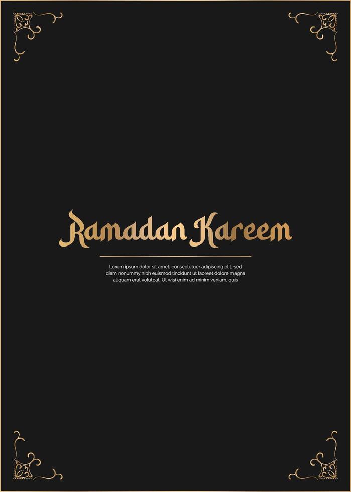 Luxus Zier Hintergrund mit golden Farbe, islamisch Arabisch eid oder Ramadan kareem Luxus Hintergrund. vektor