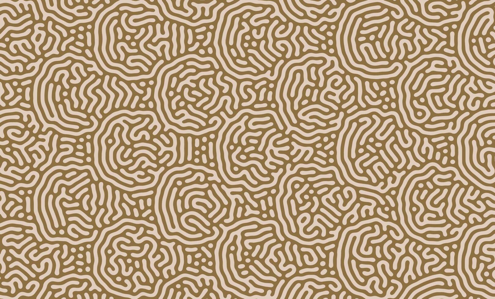 brun och ljus abstrakt turing mönster bakgrund vektor