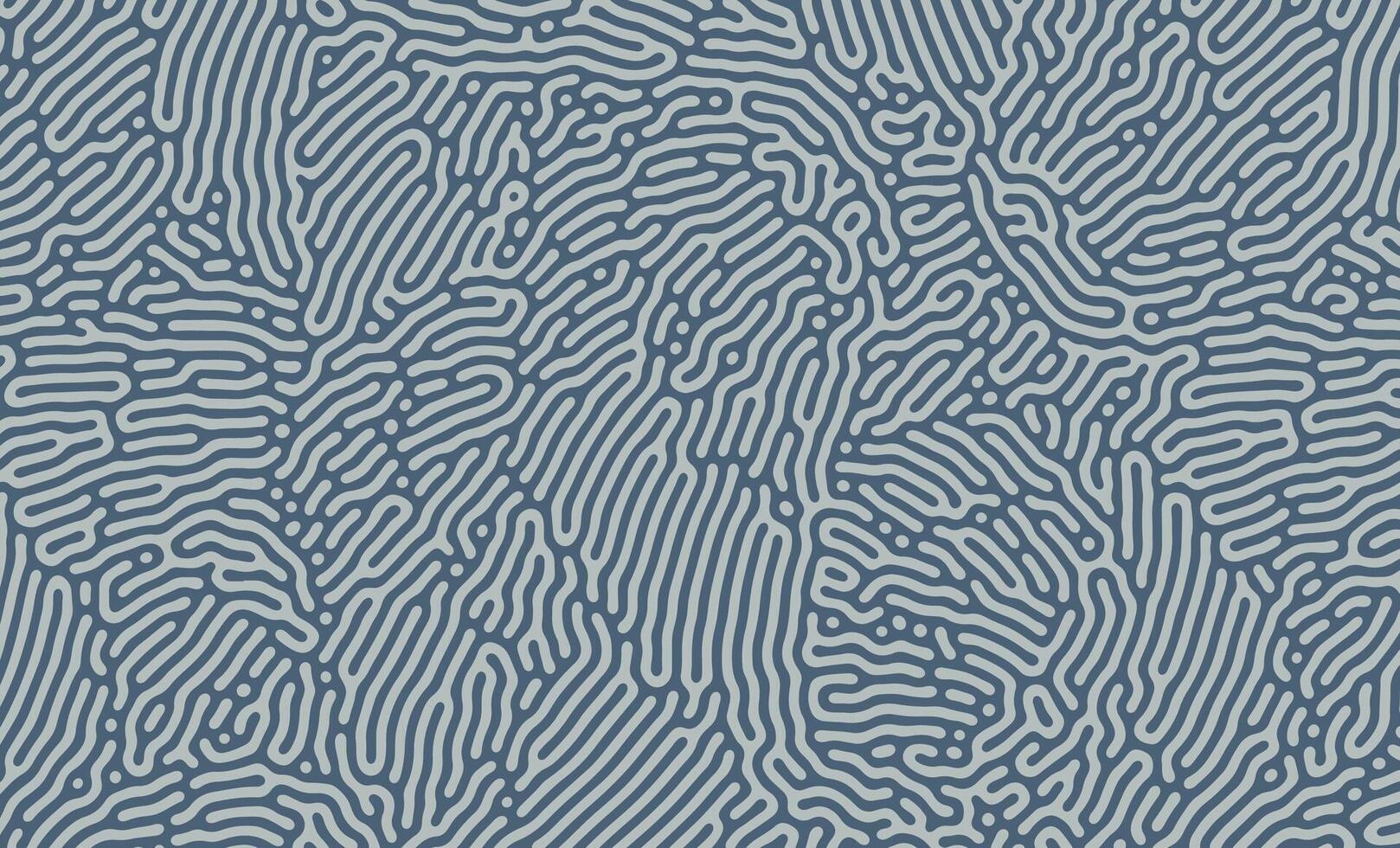 einfarbig Blau abstrakt turing Muster Hintergrund vektor
