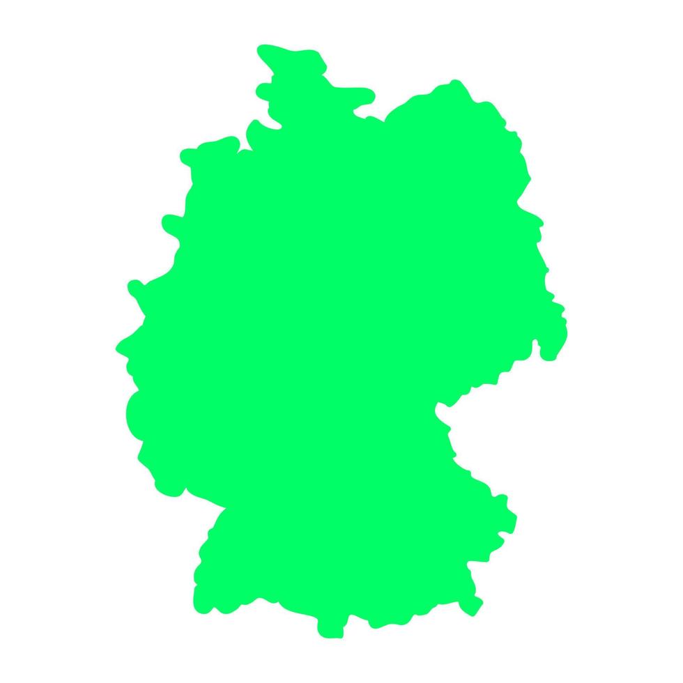 Deutschlandkarte auf einem Hintergrund vektor