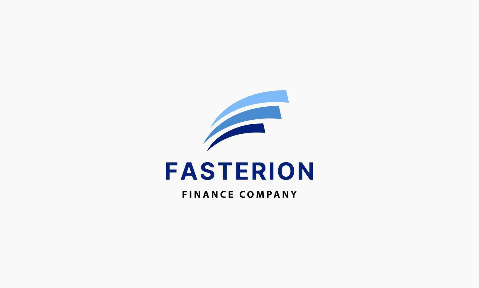 finansiell logotyp design mall vektor