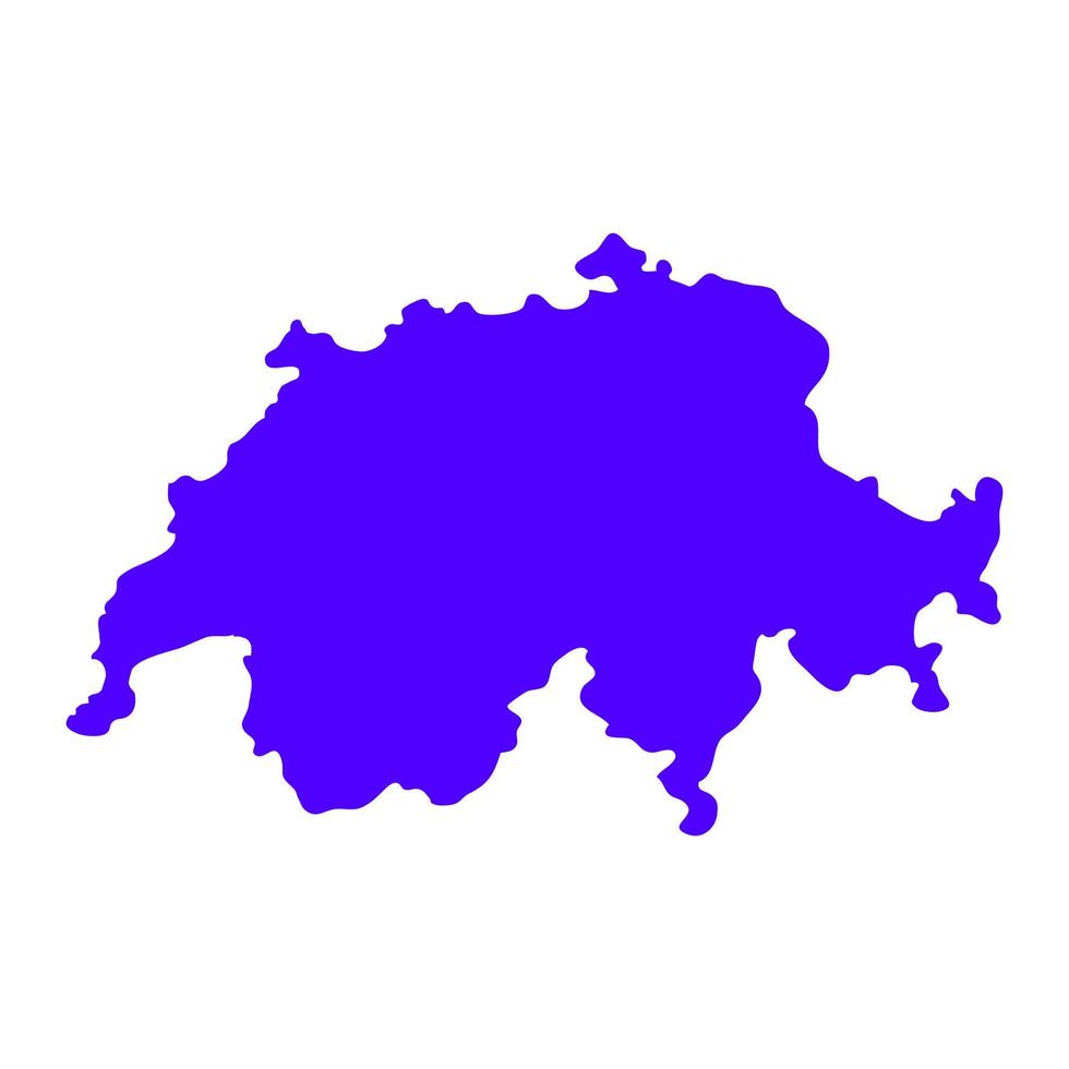 Schweizer Karte im Hintergrund vektor