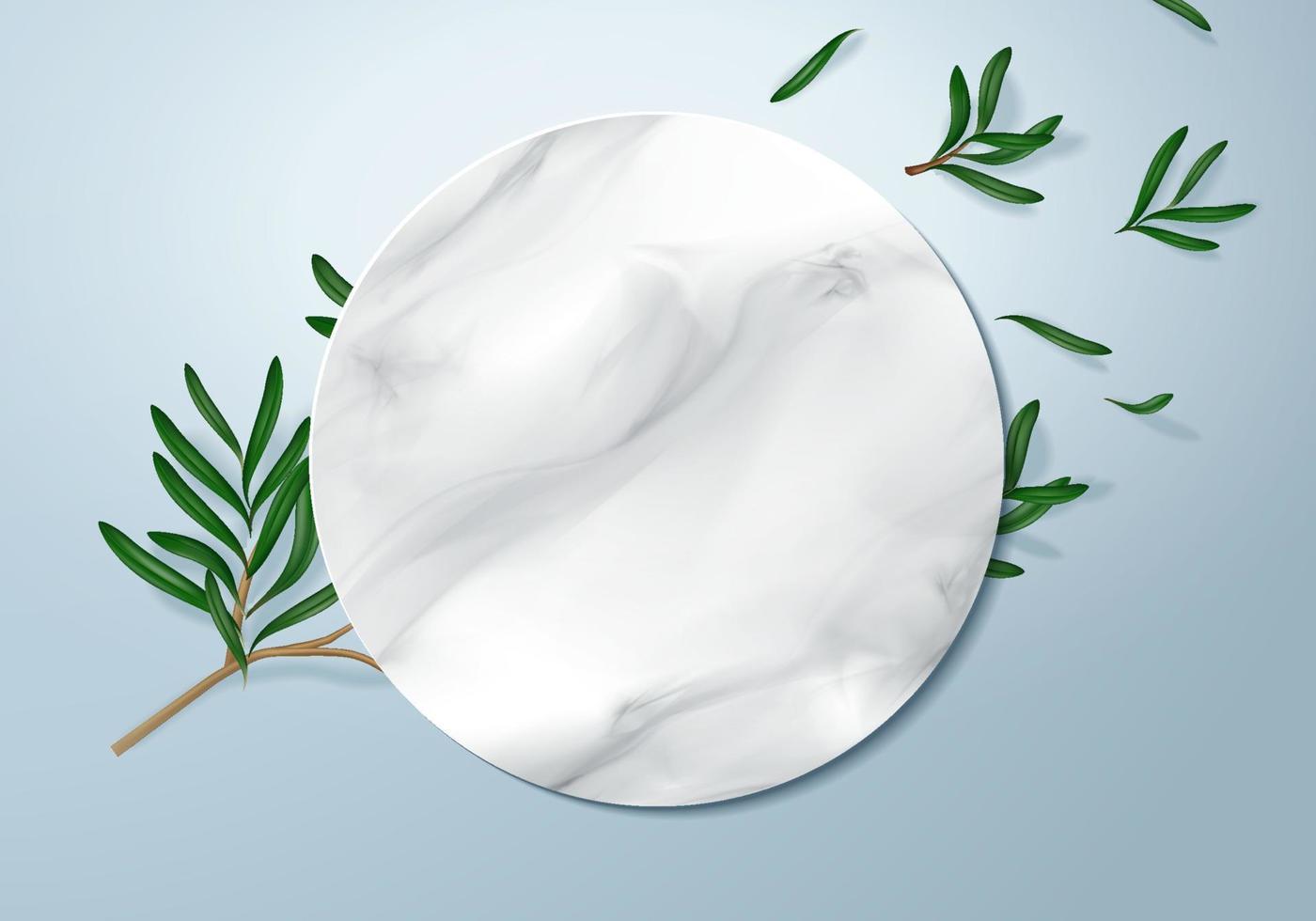 3D sommar tropisk försäljning bakgrund vektor. ovanifrån på palmblad, monstera blad, 3d bakgrund blå för vägg inramade utskrifter, canvastavlor, affisch, tropisk bakgrund. banner promo märke för semester vektor