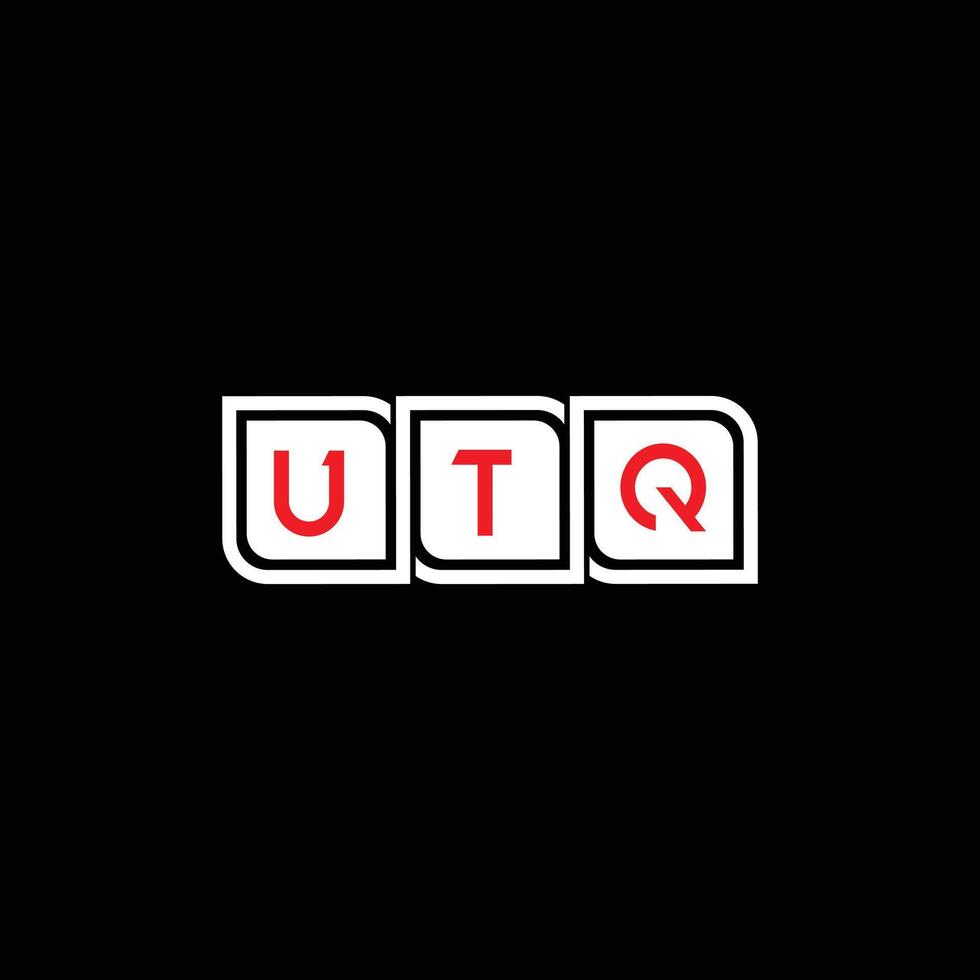 utq kreativ Logo und Symbol Design vektor