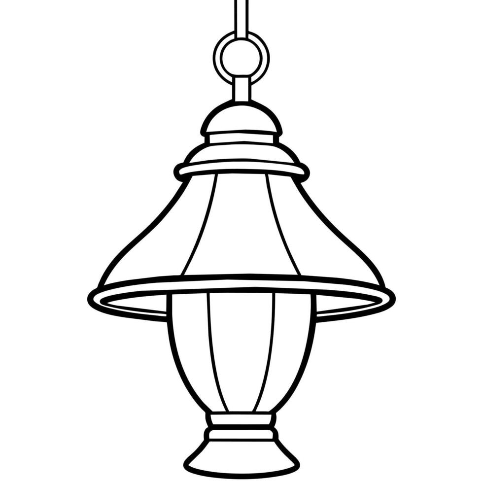 lampa översikt illustration digital färg bok sida linje konst teckning vektor