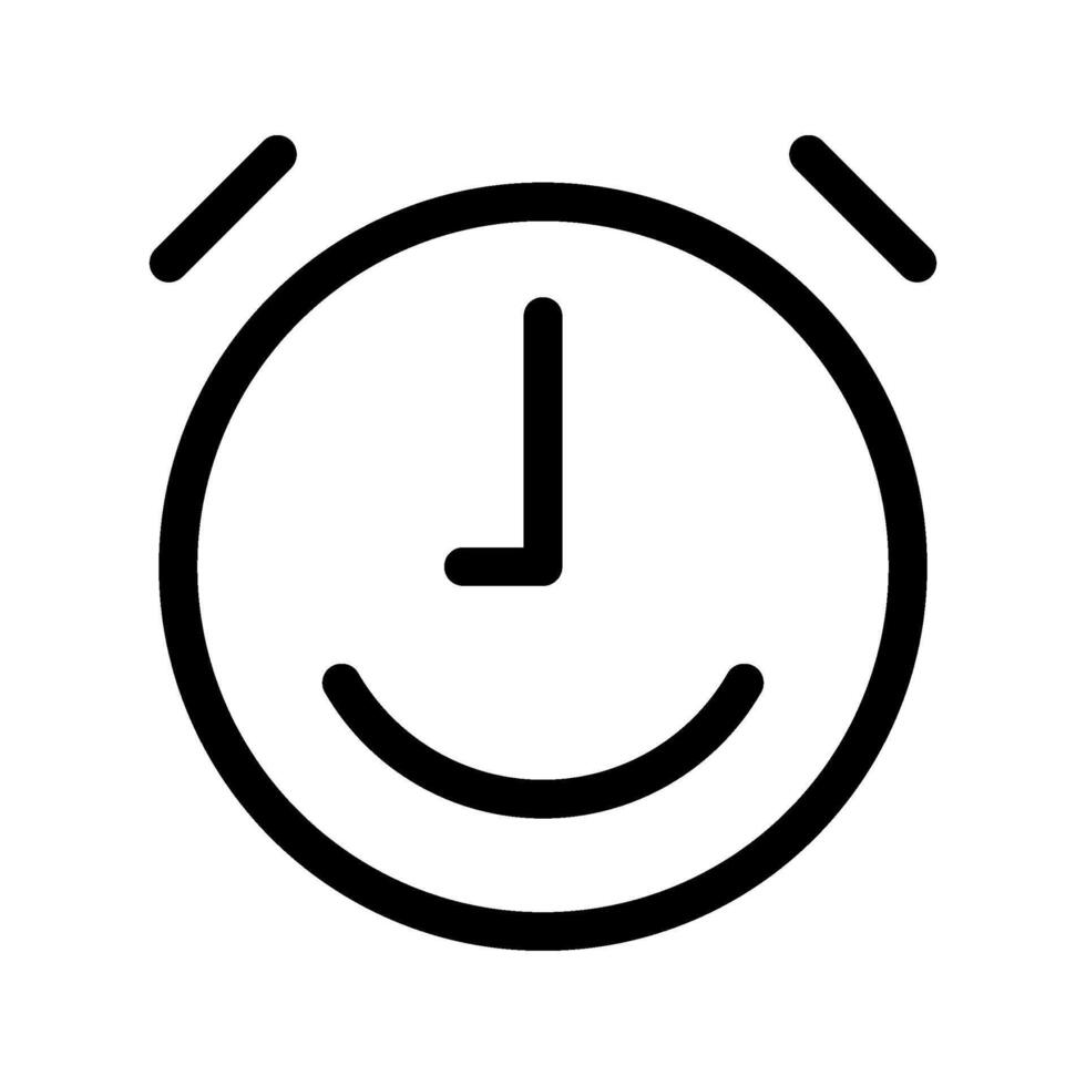 Alarm Uhr Symbol Symbol Design Illustration vektor