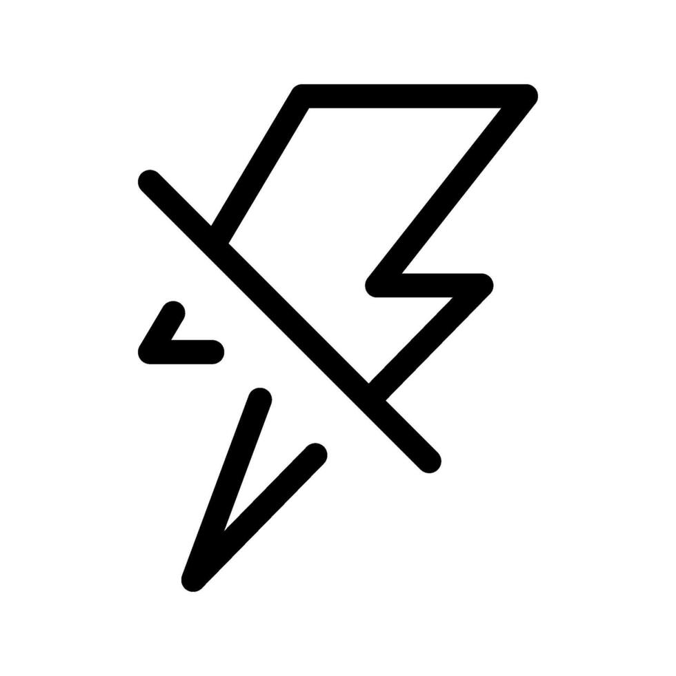 blixt av ikon symbol design illustration vektor