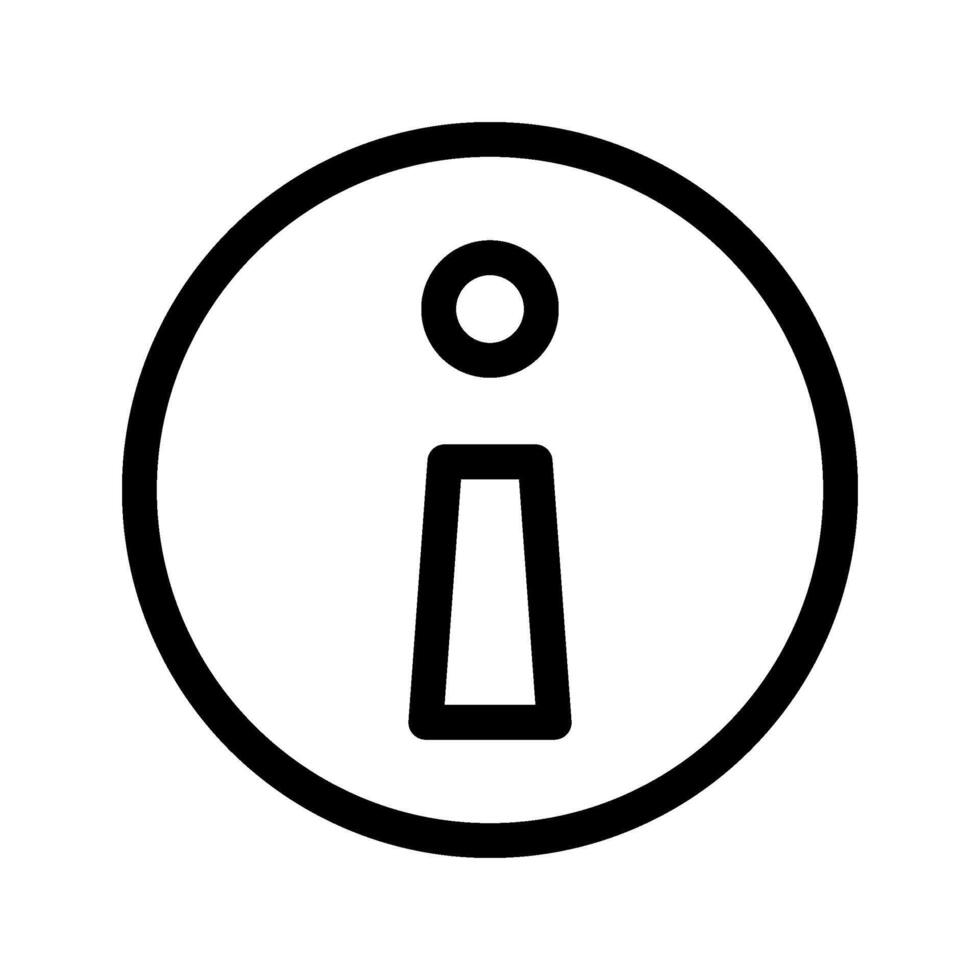 die Info Symbol Symbol Design Illustration vektor