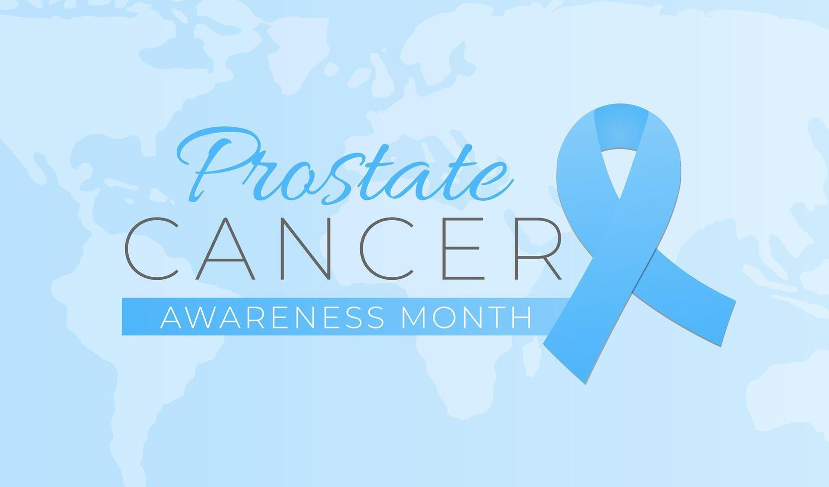 Prostata Krebs Bewusstsein Monat Hintergrund Illustration vektor