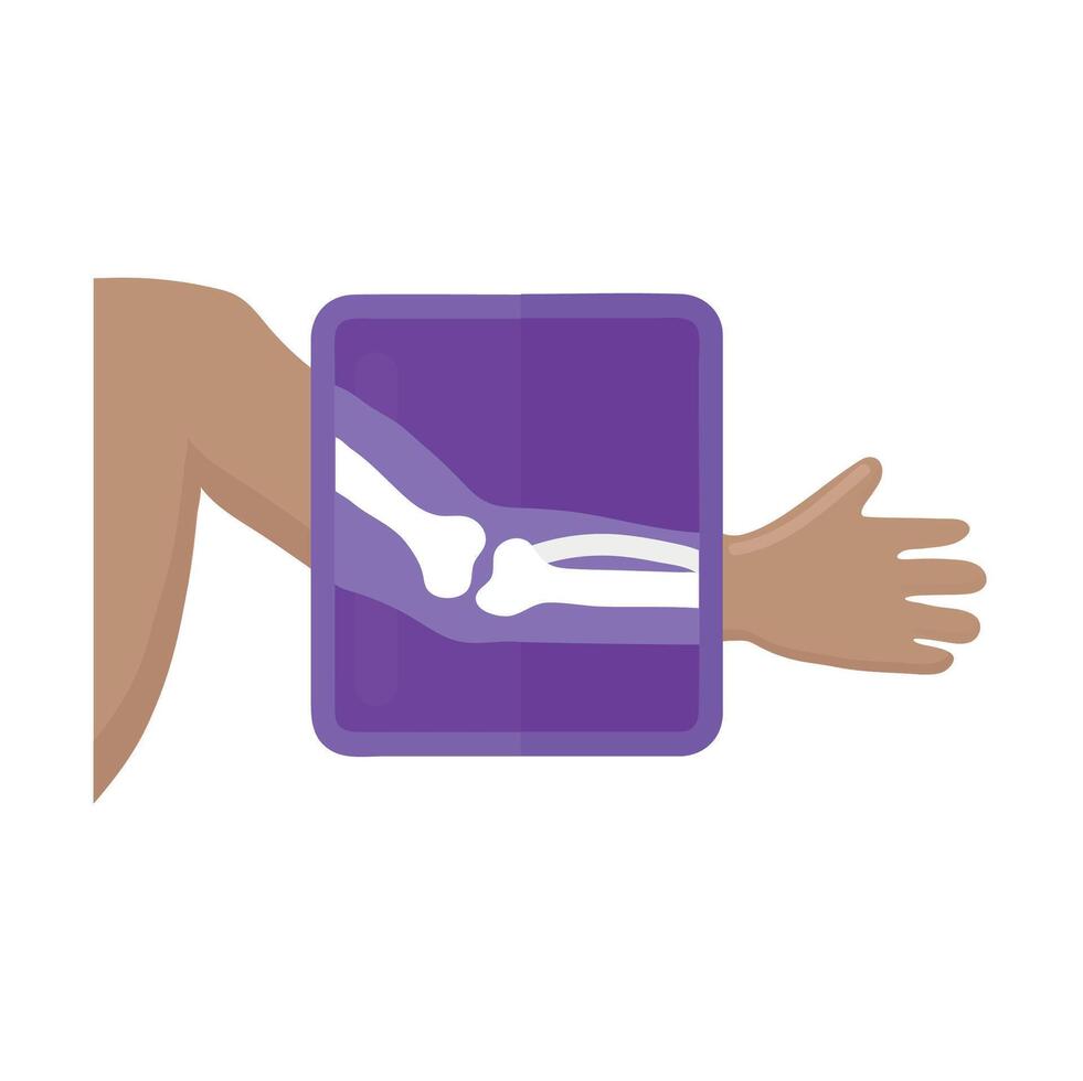 Röntgen Symbol Clip Art Benutzerbild Logo isoliert Illustration vektor
