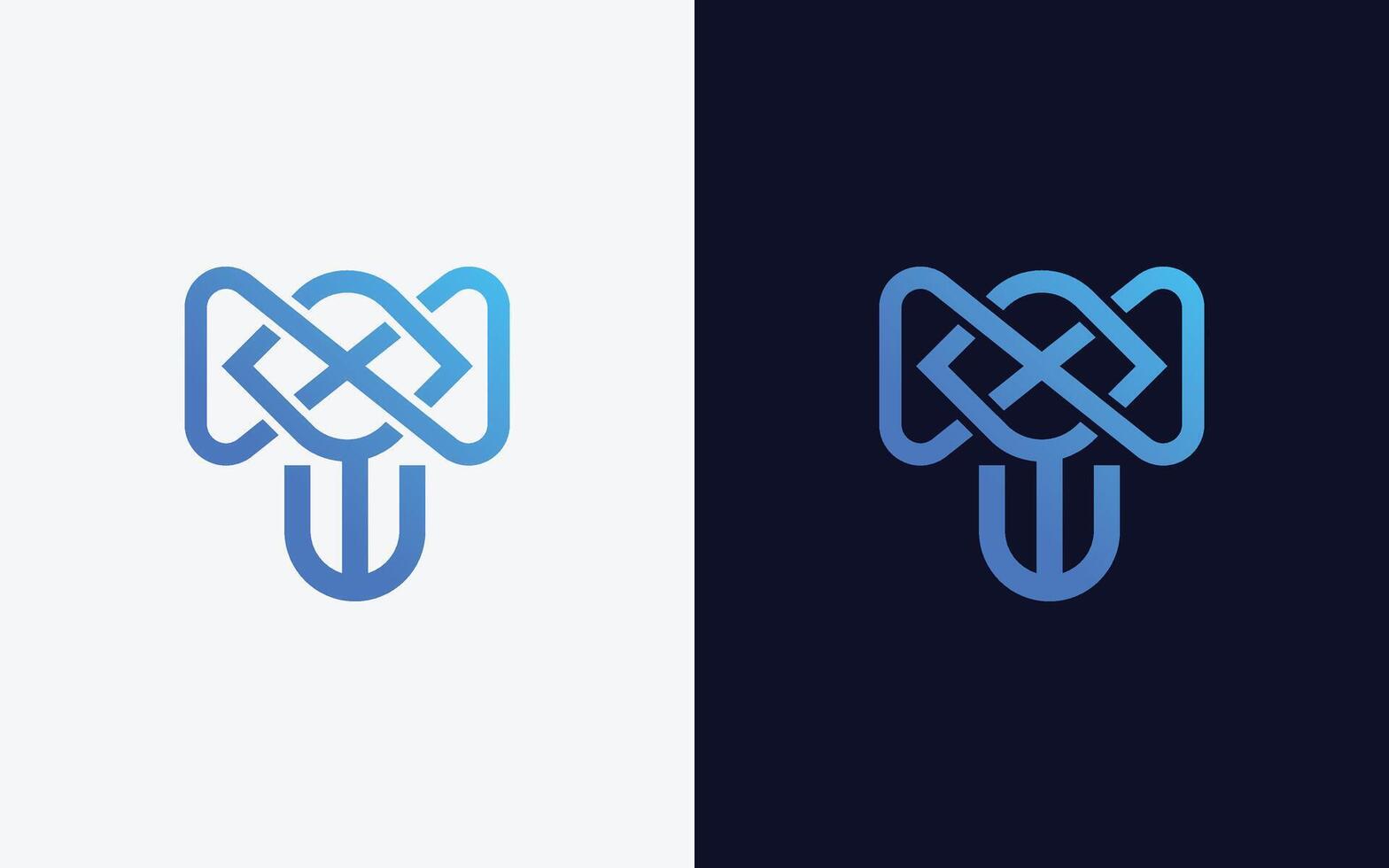 kreativ och minimal färgrik brev t oändlighet logotyp mall. modern gränslös färgrik logotyp vektor