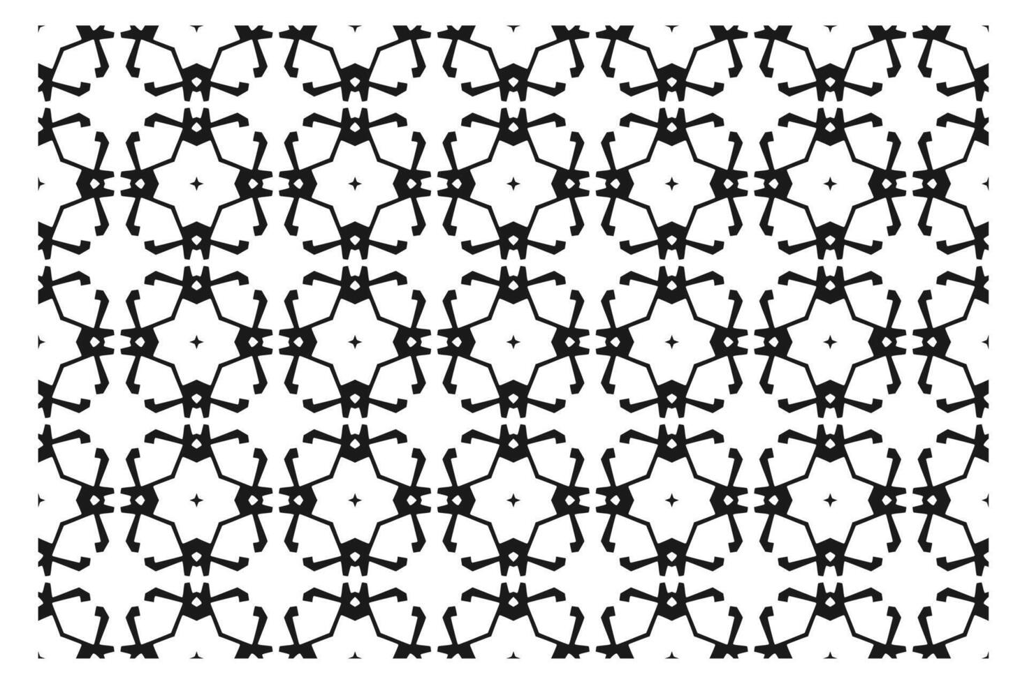 islamic geometrisk mönster. abstrakt mandala. etnisk dekorativ element vektor