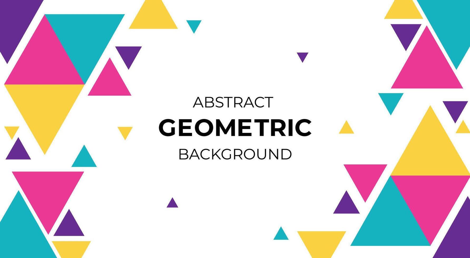 abstrakt geometrisk bakgrund. vektor