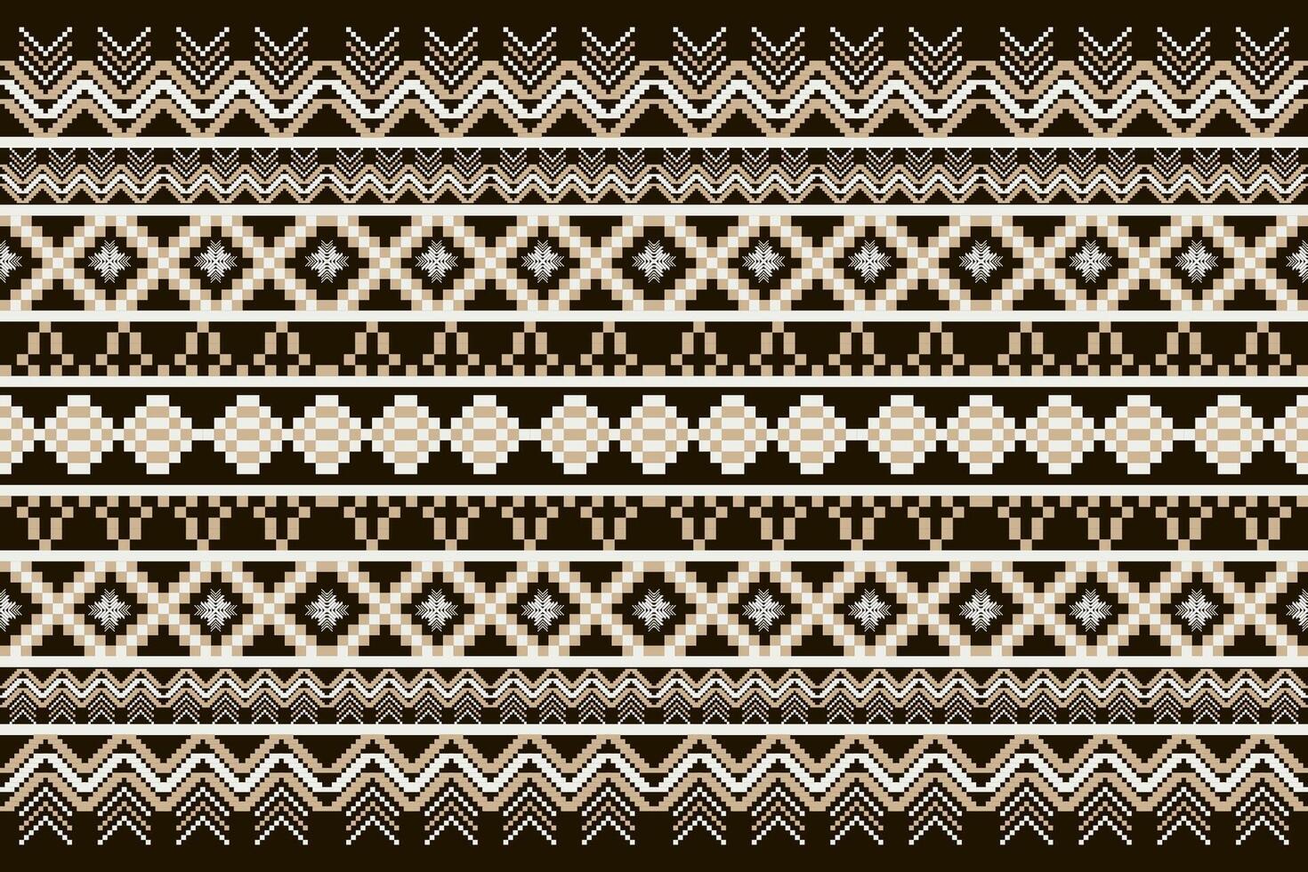 aztekisch Stammes- geometrisch Hintergrund nahtlos Streifen Muster. traditionell Ornament ethnisch Stil. Design zum Textil, Stoff, Kleidung, Vorhang, Teppich, Ornament, Verpackung. vektor