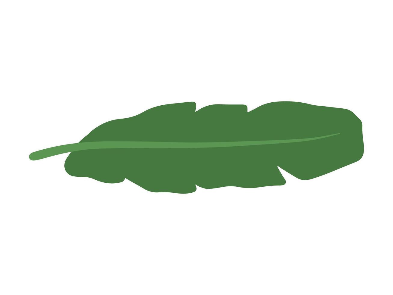 Banane Blatt tropisch Blätter Illustration vektor