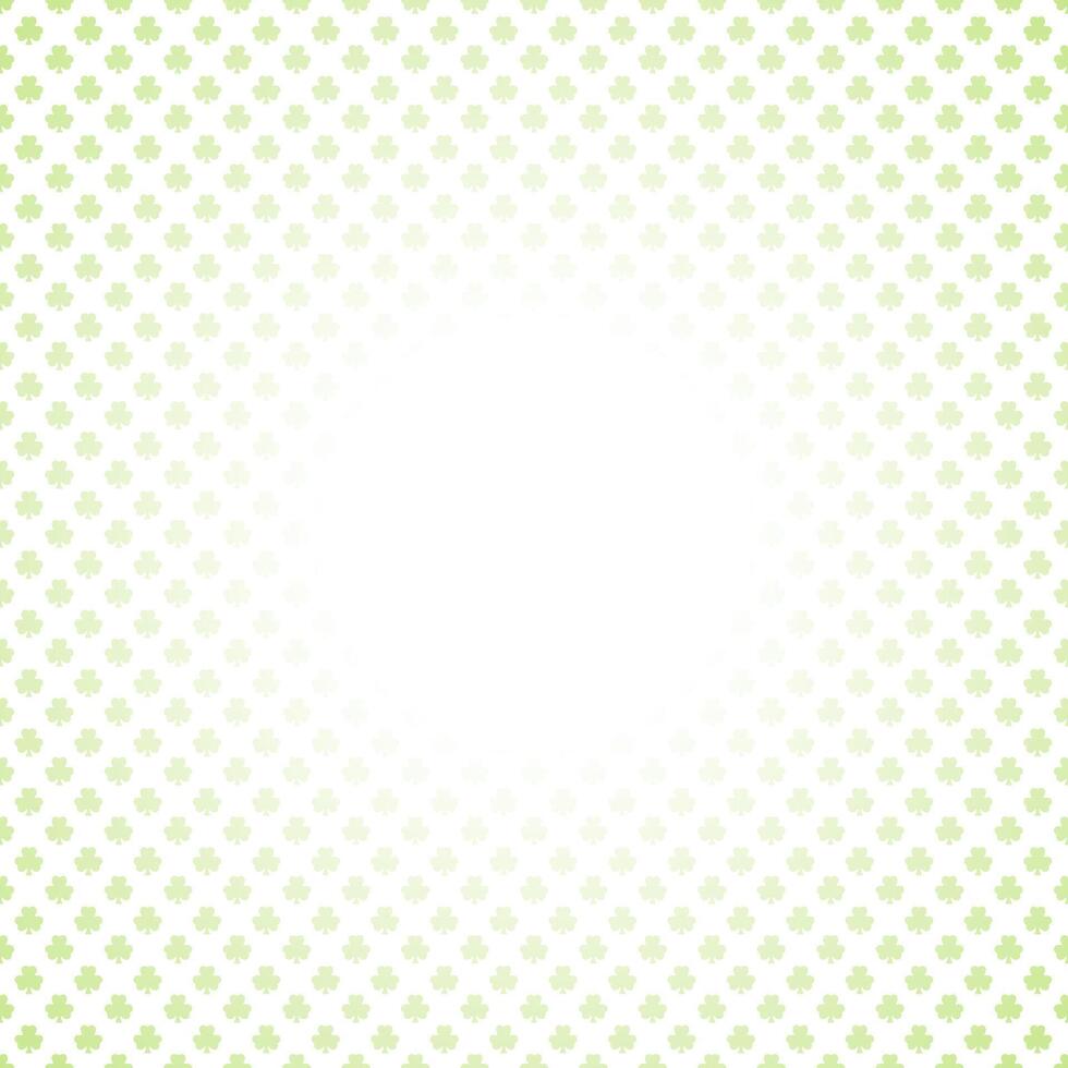 helgon Patricks dag grön tur- klöver vitklöver ram bakgrund design mall illustration vektor