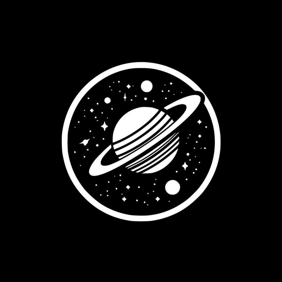 Galaxis - - hoch Qualität Logo - - Illustration Ideal zum T-Shirt Grafik vektor