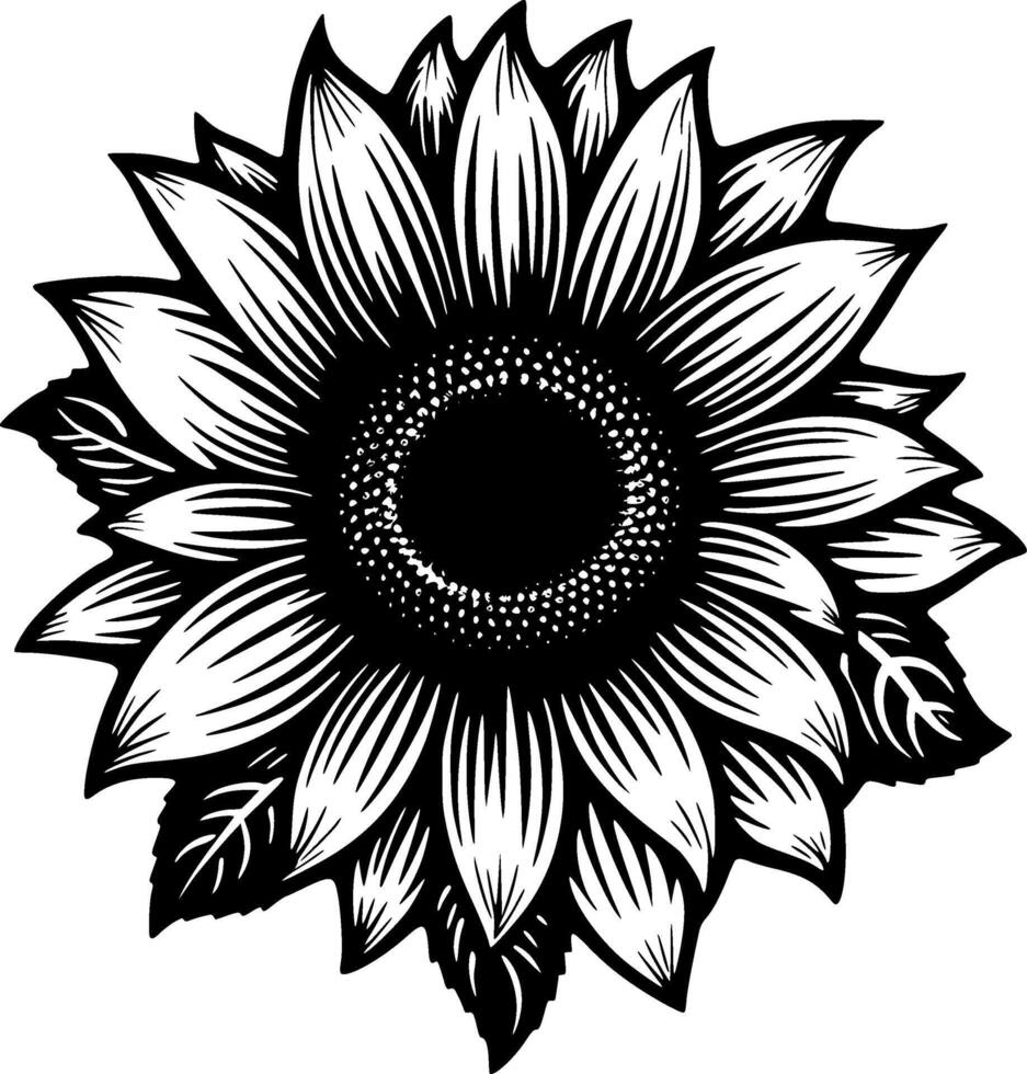 Blume - - hoch Qualität Logo - - Illustration Ideal zum T-Shirt Grafik vektor