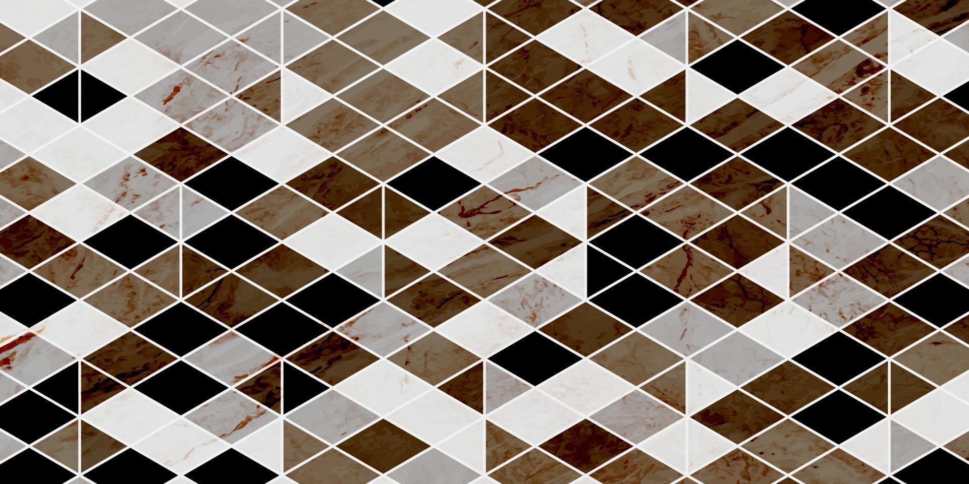 dunkler Hintergrund des geometrischen Musters mit Marmorbeschaffenheit vektor