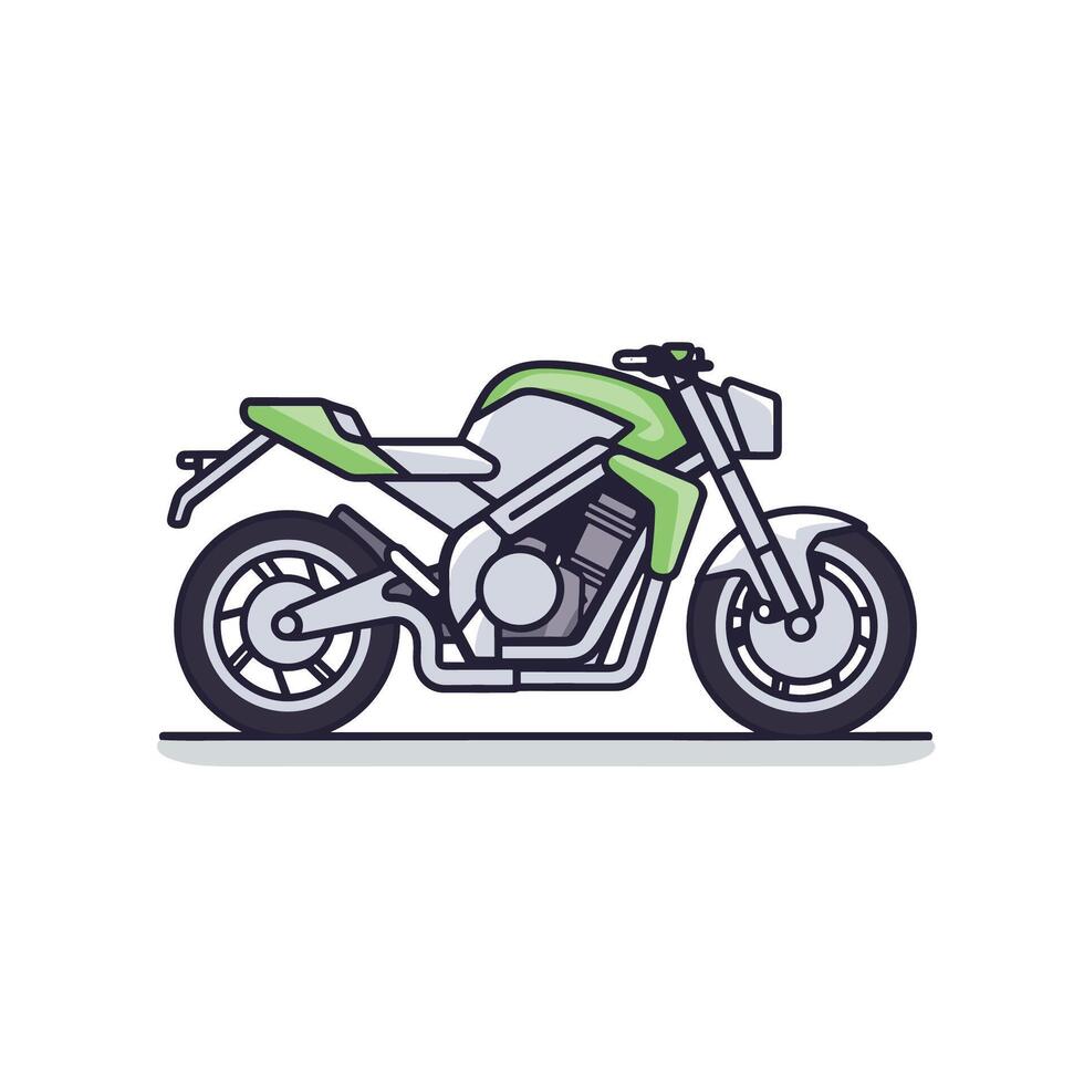 Motorrad Symbol Design Vorlage, Motorrad, Motor Logo Illustration vektor