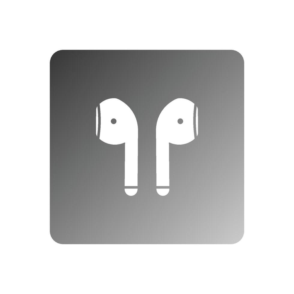 Airpods Symbol s vektor