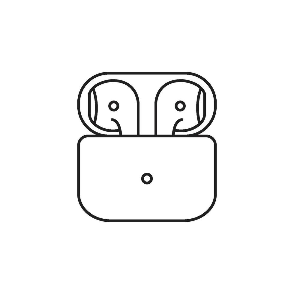 Airpods Symbol s vektor