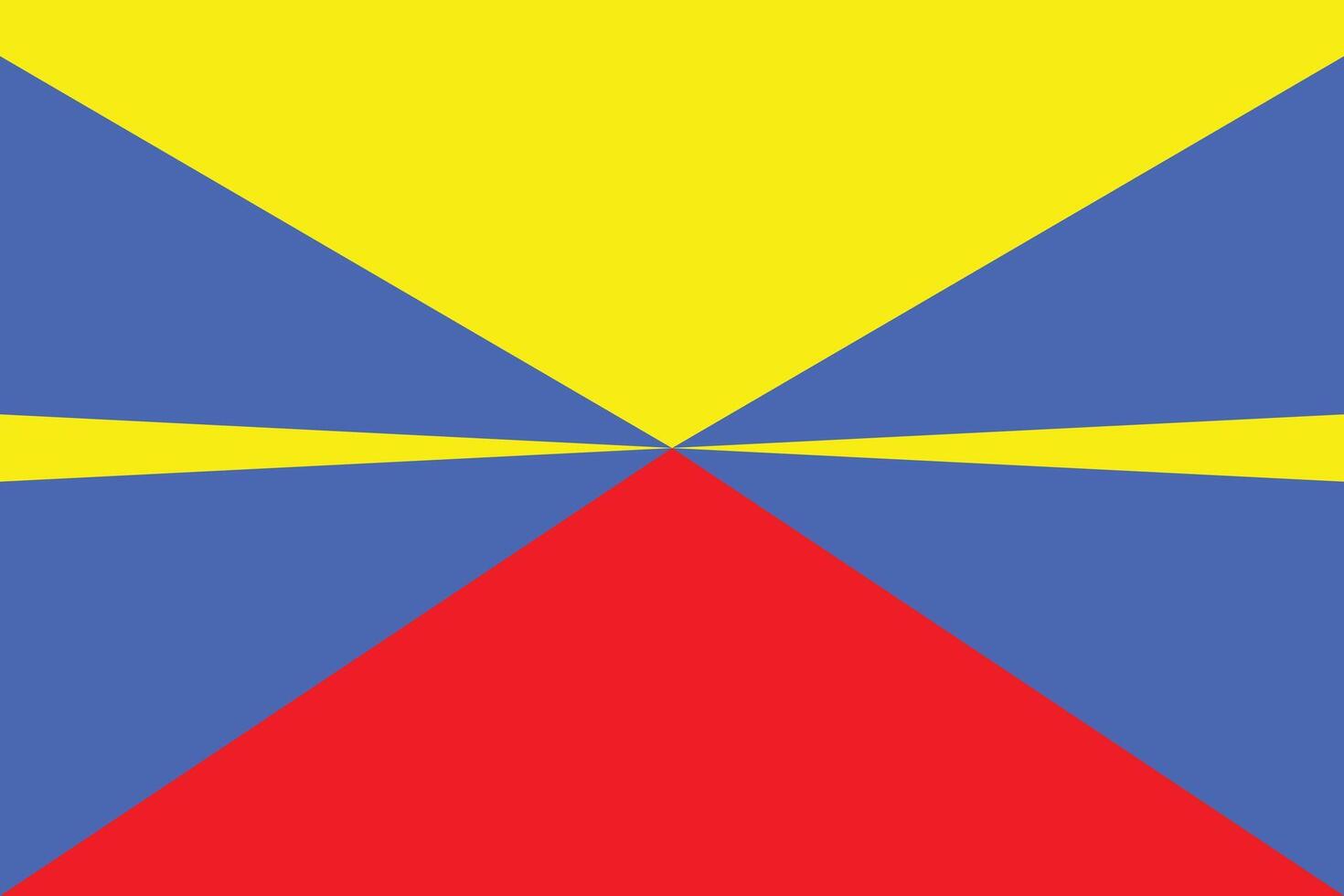 Flagge von Wiedervereinigung vektor