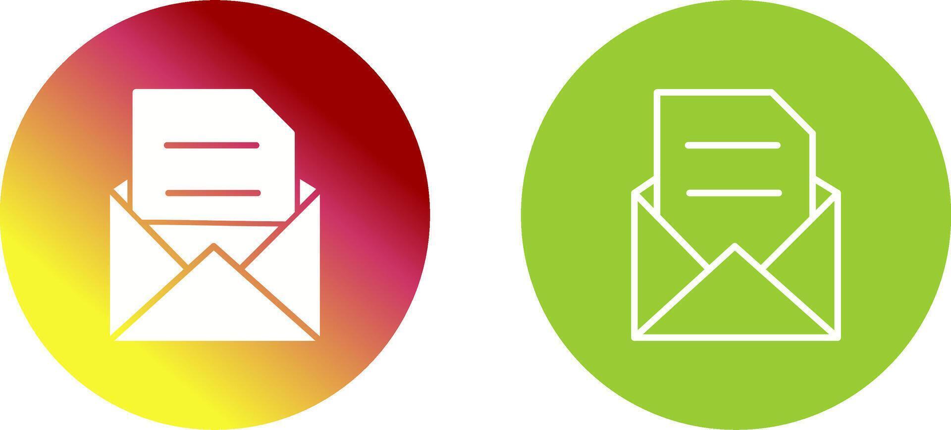 E-Mail-Icon-Design vektor