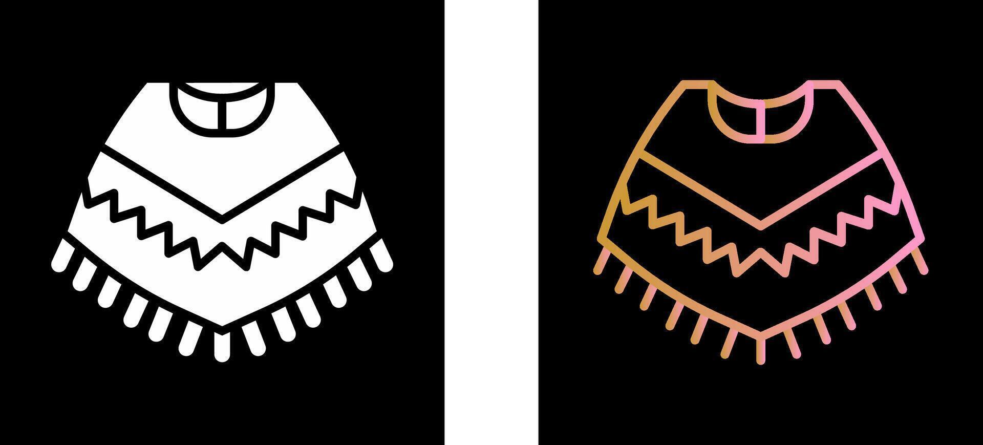 Poncho Symbol Design vektor