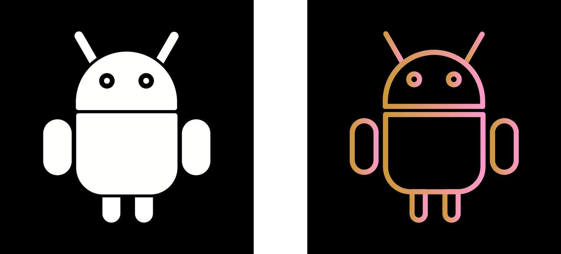 Android Logo Symbol Design vektor