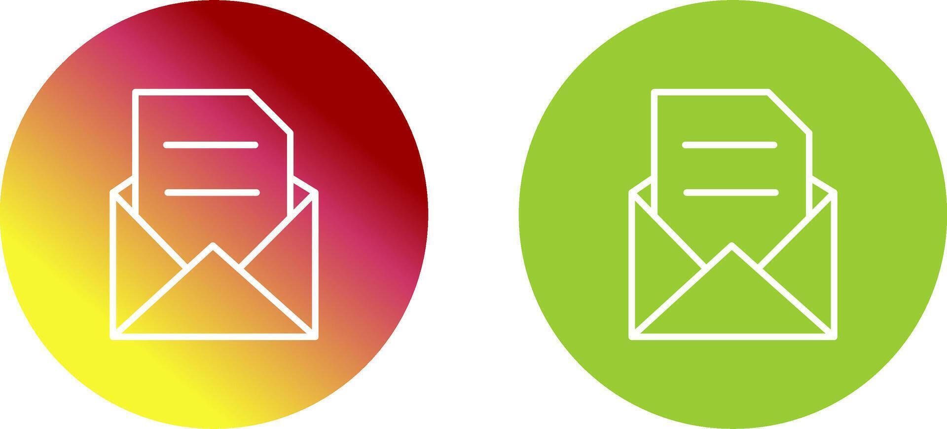 E-Mail-Icon-Design vektor