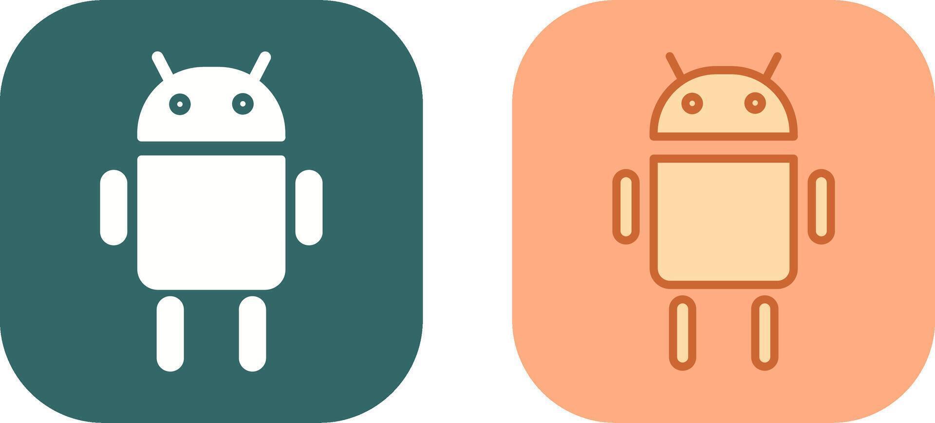 Android Symbol Design vektor