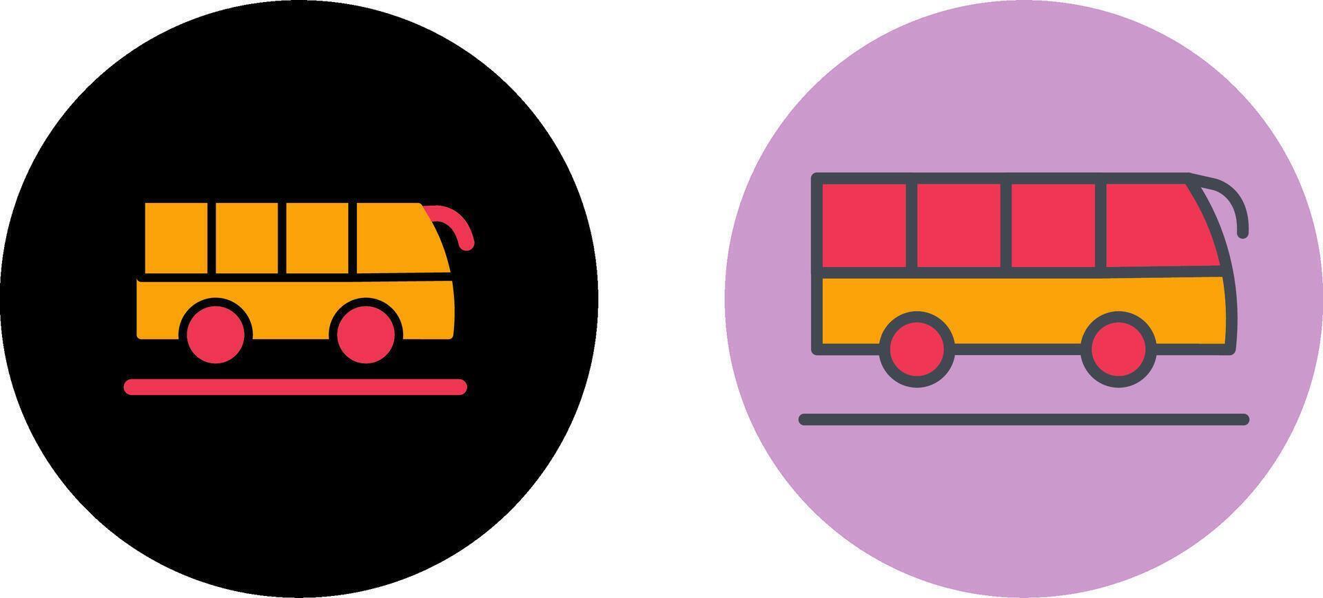 Bus-Icon-Design vektor