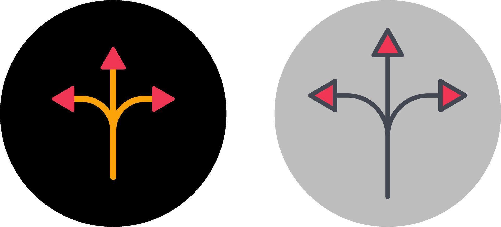 Pfeile-Icon-Design vektor